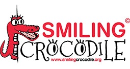 Lachende krokodil