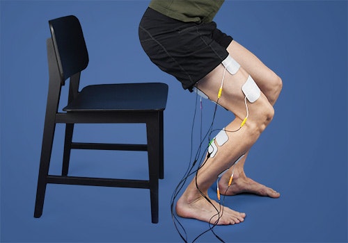 Functional electrical stimulation for MS